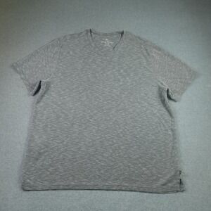 Tommy Bahama Shirt Mens XL Gray Heathered Casual  V-Neck